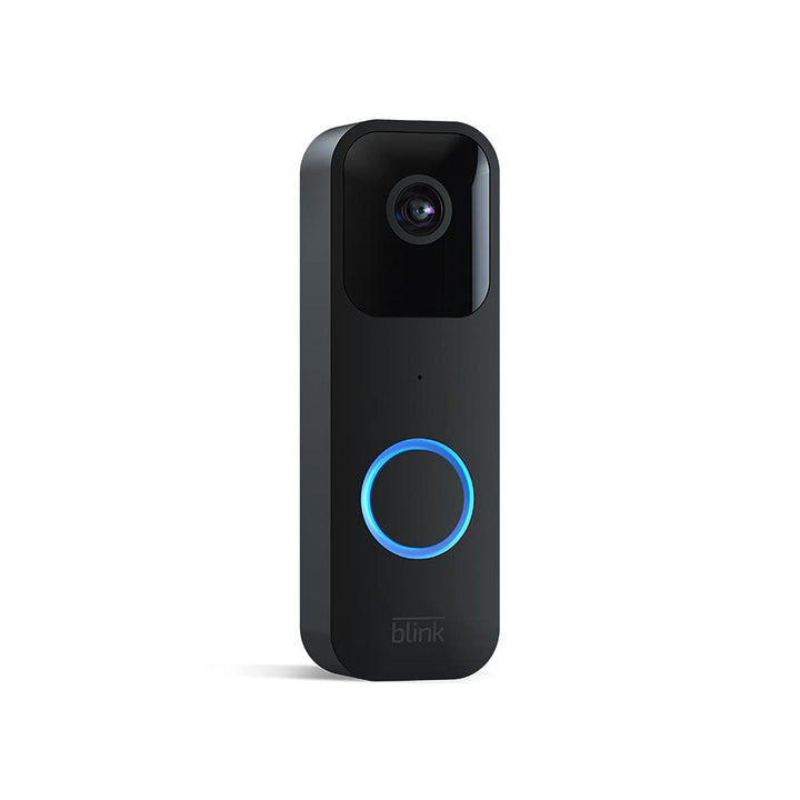 Video Doorbell (newest model), Two-way audio, HD video, motion and chime app alerts and Alexa enabled — wired or wire-free (Black)