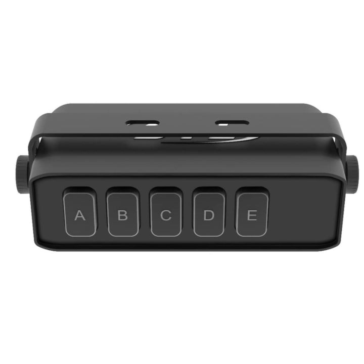 Universal Switch Box Weatherproof Controller Switch Box with On/Off Switches + Momentary Switch - Control Box for Car, Truck, RV, Camper, Boat Rocker Switch Panel (5 Switch Box)