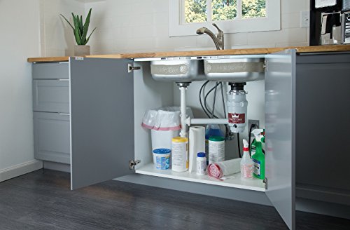 1/3 HP Garbage Disposal with Power Cord, Compact Food Waste Disposer for Under Kitchen Sink, L-111