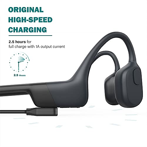 Magnetic Charger Compatible with AfterShokz Aeropex, SHOKZ OPENCOMM, OPENRUN PRO, OPENRUN PRO Mini, OPENRUN, OPENRUN Mini - 1M,2-Pack