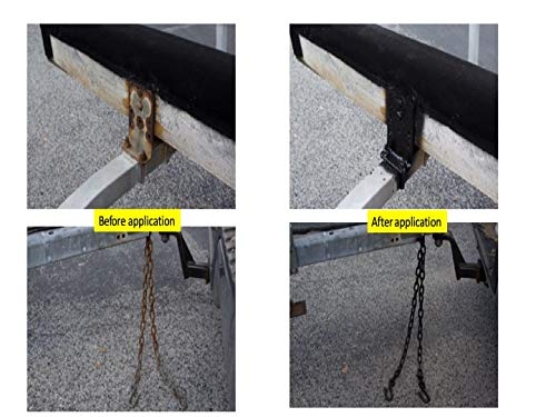 Rubber Flexx – Waterproof Repair & Sealant Spray - Point & Spray to Seal Cracks, Holes, Leaks, Corrosion & More | Black – 1 Bottle 18oz