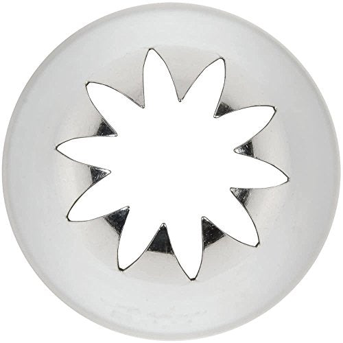 # 849 - Closed Star Pastry Tip .69'' Opening Diameter- Stainless Steel