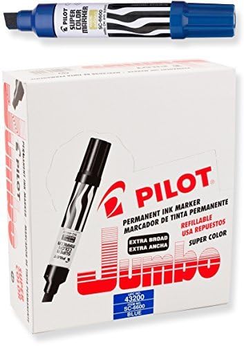 PILOT Super Color Permanent Marker Refill Ink, Red Ink, 1 Ounce Bottle with Dropper (43700)