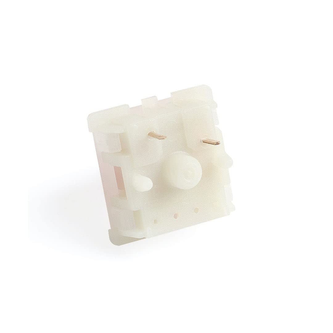 Gateron Milky Yellow Mechanical Keyboard MX 5 pin Switches Shaft for All MX Support 4 pin RGB (70 PCS)