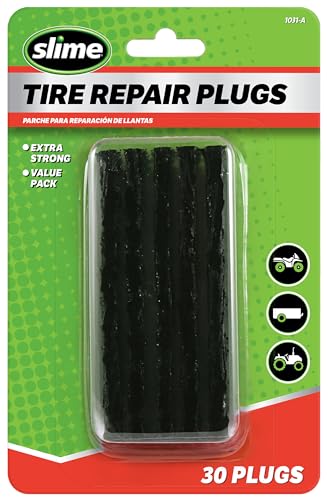 1031-A Tire Repair Plug Pack, Standard Heavy Duty Strings, for tubeless Off-Road Tires, Such as ATVS, wheelbarrows, Lawn mowers, Trailers, Pack of 30