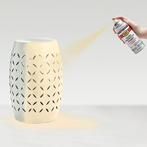 7794830 Stops Rust Spray Paint, 12 oz, Gloss Antique White