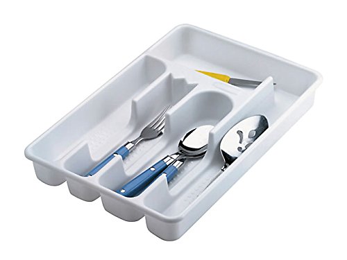 FG2919RDWHT White INC WHT Cutlery Tray, Small