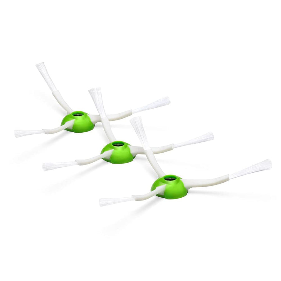 Roomba Authentic Replacement Parts - Roomba e, i, and j Series Edge-Sweeping Brush, (3-Pack), Green