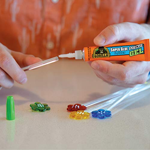 Super Glue Precise Gel, 15 Gram, Clear, (Pack of 1)