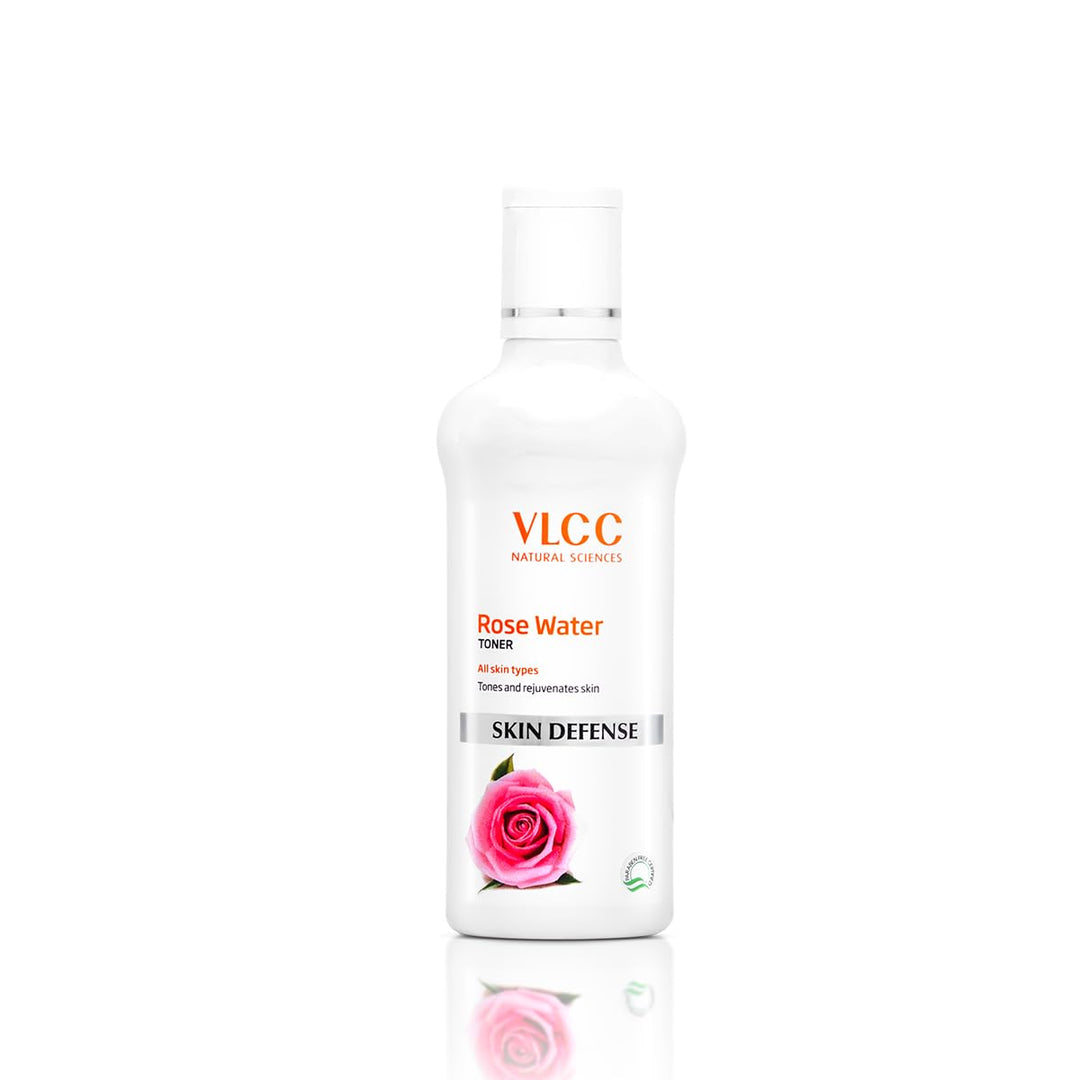 Rose Water Toner - 100ml - Tones & rejuvenates skin | Helps maintain skin's pH balance | Helps tighten the pores and gently tones the skin | With Rose, Aloe vera, Mint, Date fruit.
