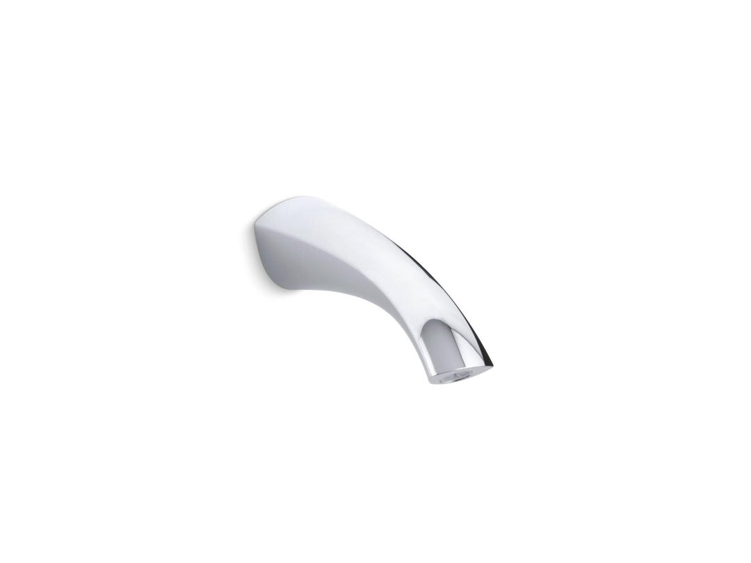 KOHLER 45133-CP Alteo Wall-Mount Non-Diverter Bath Spout, Polished Chrome