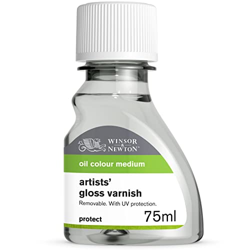 Winsor & Newton Professional Artists' Gloss Varnish, 75ml (2.5-oz) Bottle