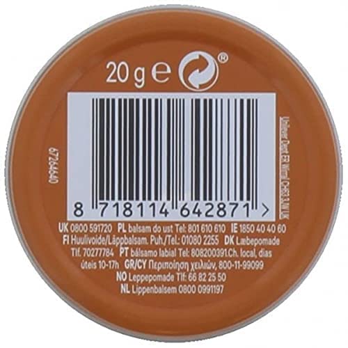 Lip Theraphy COCOA LIPS with Cocoa butter 20g Retro Tin, Transparent