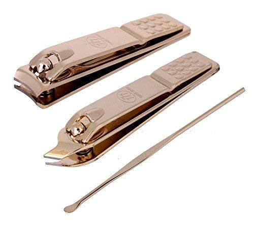 Travel Manicure Grooming Kit Nail Clipper Set (3 PCs, 78RG), MADE IN KOREA, SINCE 1975.