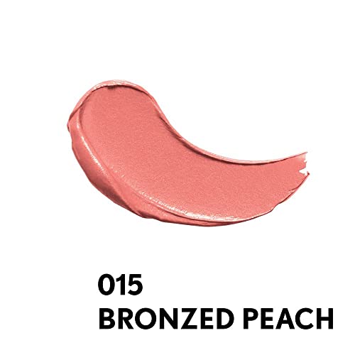Continuous Color Lipstick Bronzed Peach 015, Vitamin A & E, .13 fl oz ,Moisturizing Lipstick, Long Lasting Lipstick, Extended Palette of Shades, Keeps Lips Soft