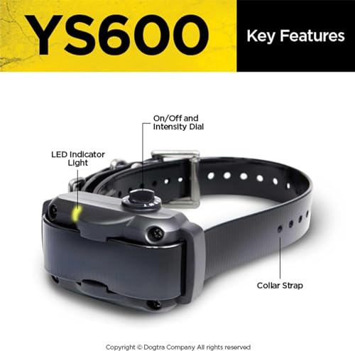 YS600 Rechargeable Waterproof High-Output No Bark Collar
