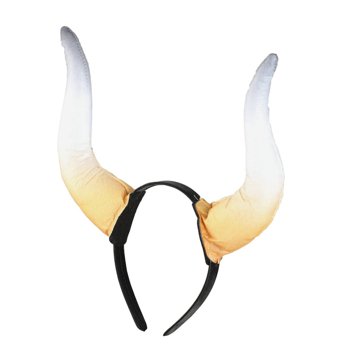 Halloween Large Bull Horns Costume Headband,Halloween Goat Horns Cosplay Costume Accessory,Halloween Party Favor