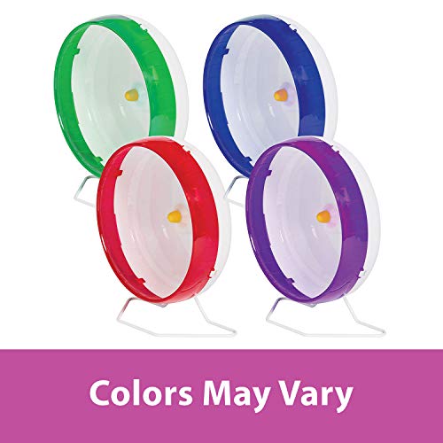 Silent Spinner Wheel For Pet Hamsters and Gerbils, Regular 6.5 Inch