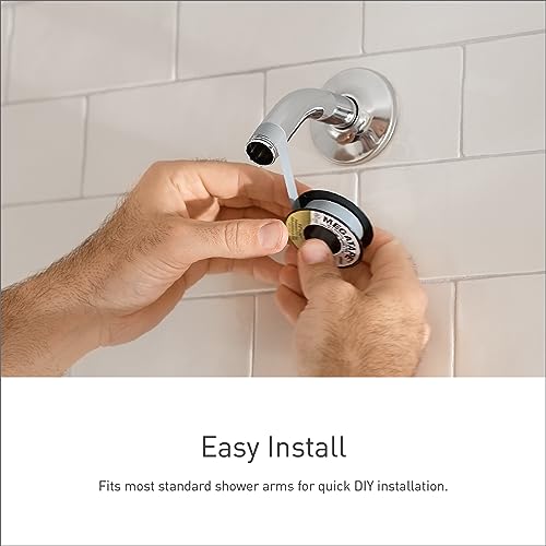 Engage Magnetix Spot Resist Brushed Nickel 3.5-Inch Six-Function Detachable Handheld Showerhead with Magnetic Docking System, 26100SRN