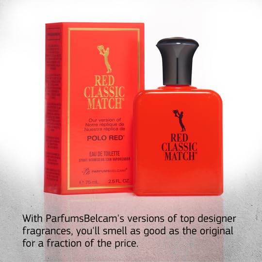 Red Classic Match Eau de Toilette Spray, Our version of a Designer 2.54 Fl Oz