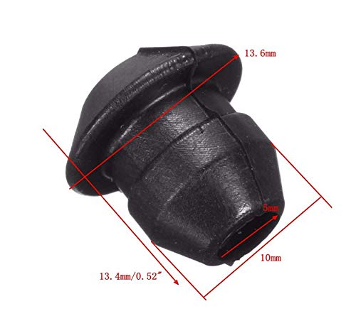 2Pcs Replacement Fuel Line Tank Grommet Replacement for Stihl Fuel Grommets FS80 FS85 KM85 FC75 FS76 FS74 Trimmers 00009890516