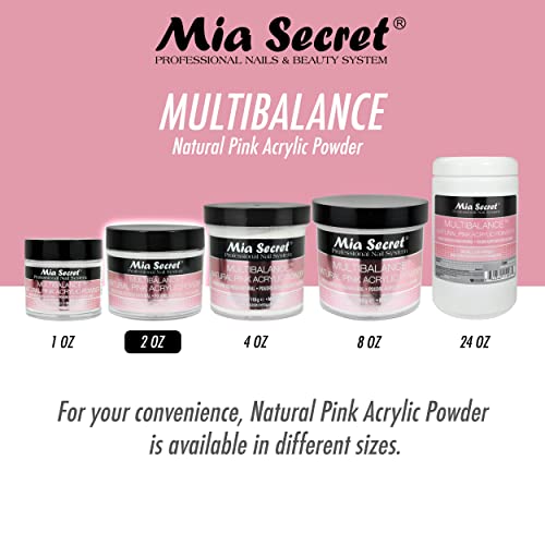 Multibalance Natural Pink Acrylic Powder 2 Oz