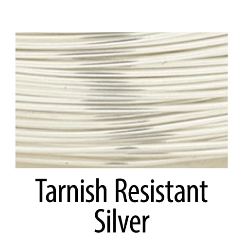 Artistic Non-Tarnish Silver Wire, 20 Gauge, 25 Feet