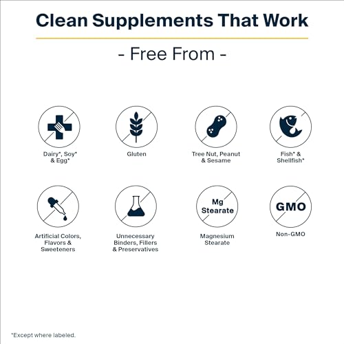 Adrenal Support | Adrenal Support Supplements for Gland Function and Cortisol Management | Supports Energy and Stress Levels | Gluten, Dairy, Soy Free | 120 Capsules