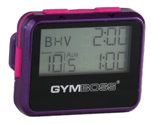 Interval Timer and Stopwatch - Violet/Pink Metallic Gloss