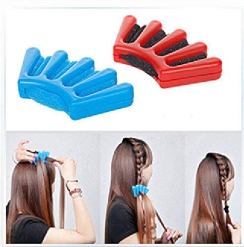 2 PCS DIY Sponge Hair Styling Tools Fast Bun Maker Braider Braid Stylist Hair Roller Accessories Twist.