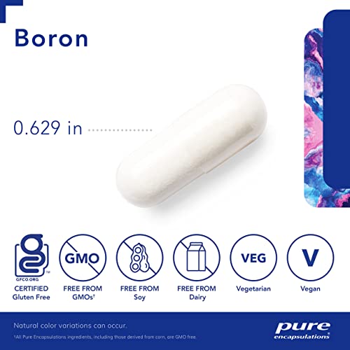 Boron (Glycinate) | Supplement for Hormone Balance, Bone Strength and Health, Connective Tissue, and Nutrient Metabolism* | 60 Capsules