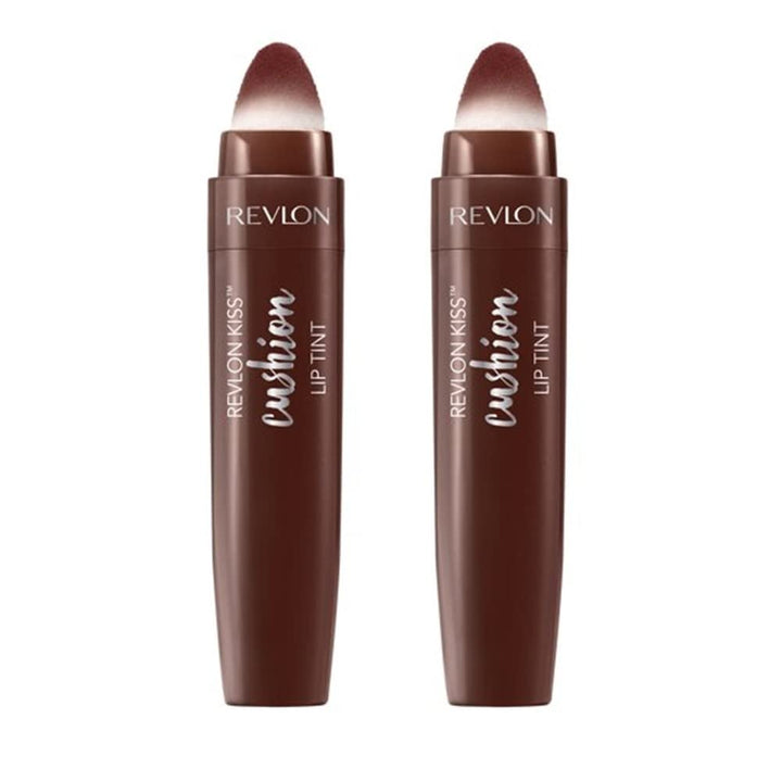 Pack of 2 Revlon Kiss Cushion Lip Tint, Chocolate Pop 280