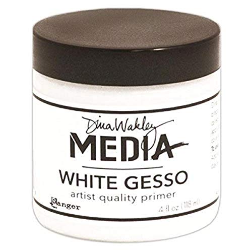 Ranger Dina Wakley Media Gesso 4oz Jar, White