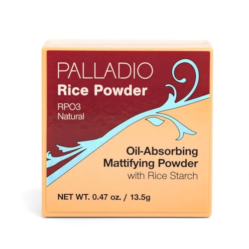 Rice Powder, Natural, Loose Setting Powder, Absorbs Oil, Leaves Face Looking and Feeling Smooth, Helps Makeup Last Longer For a Flawless, Fresh Look