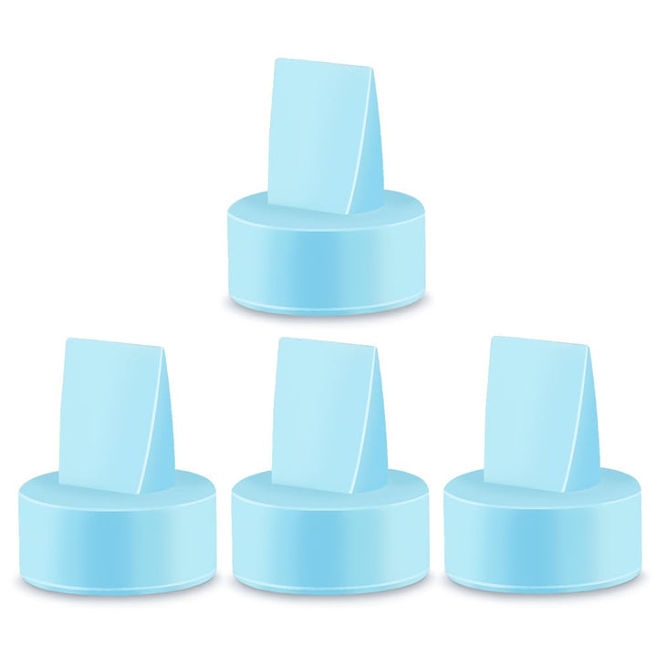 Duckbill Valves for Spectra. Designed for Spectra S1 Spectra S2 Spectra 9 Plus Spectra Dew 350 Not Original Spectra Pump Parts Spectra S2 Accessories Replace Spectra Valve, 4ct (Blue, 4ct)