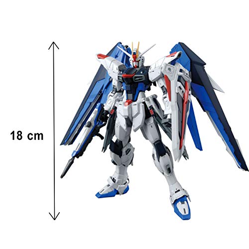 Bandai Hobby MG Freedom Gundam (Ver. 2.0) Gundam Seed 1/100, Multi-Colored, 8 (BAN204883)