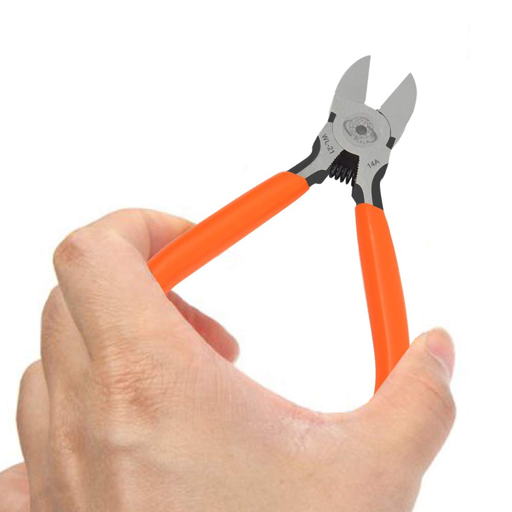 5 inch Side Cutter Professional Diagonal Cutting Pliers, Wire Cutters