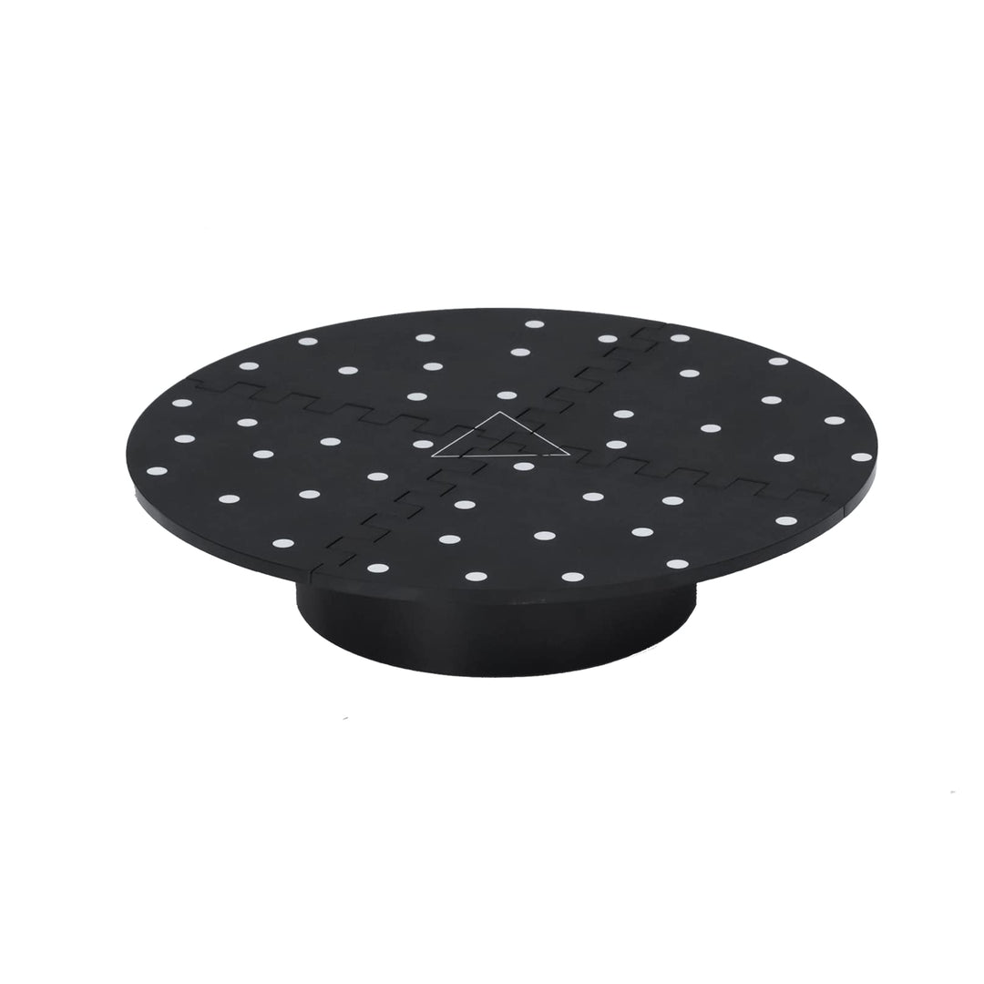 Portable Turntable for All 3D Scanners, Equipped with Marked Top Cover, Easy Scanning of Featureless and Small and Medium Objects