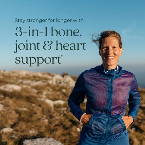 Calcium Supplement - Bone Strength Tiny Tabs Organic Calcium with Magnesium, Vitamin D3+K2, 70+ Trace Minerals for Bone Health, Gluten Free, Easy to Swallow - 240 ct