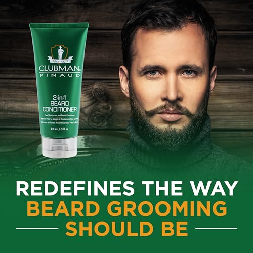 Pinaud 2-in-1 Beard Conditioner and Face Moisturizer, 3 oz