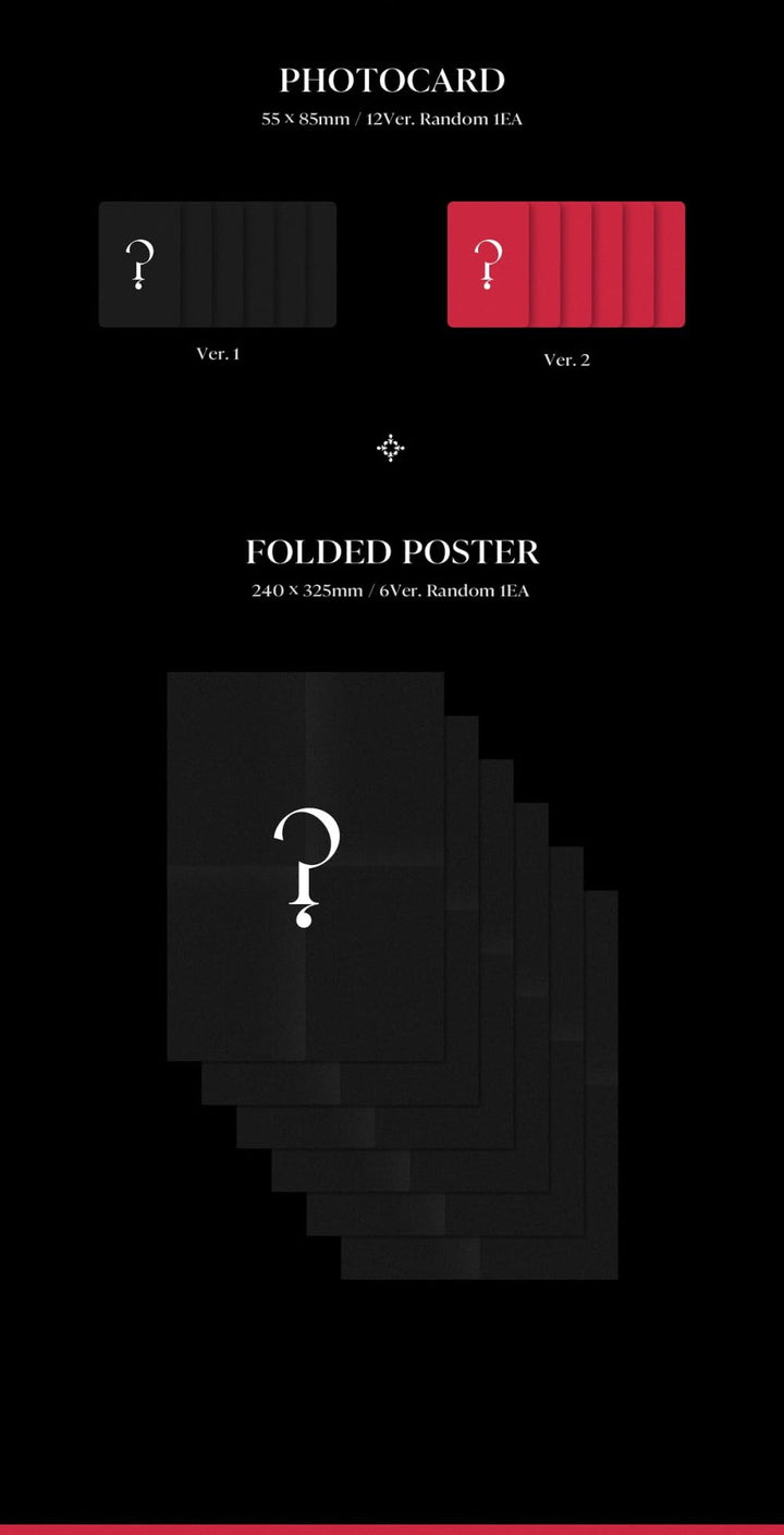 IVE ELEVEN 1st Single Album Contents+Poster On Pack+Tracking Sealed (VERSION.2)