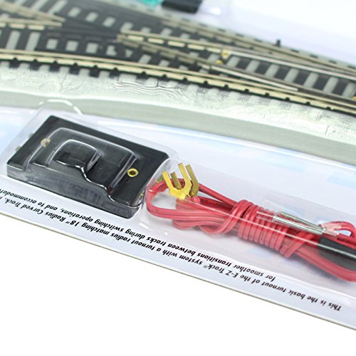 HO Scale Trains Snap-Fit E-Z Track Remote Turnout - Left