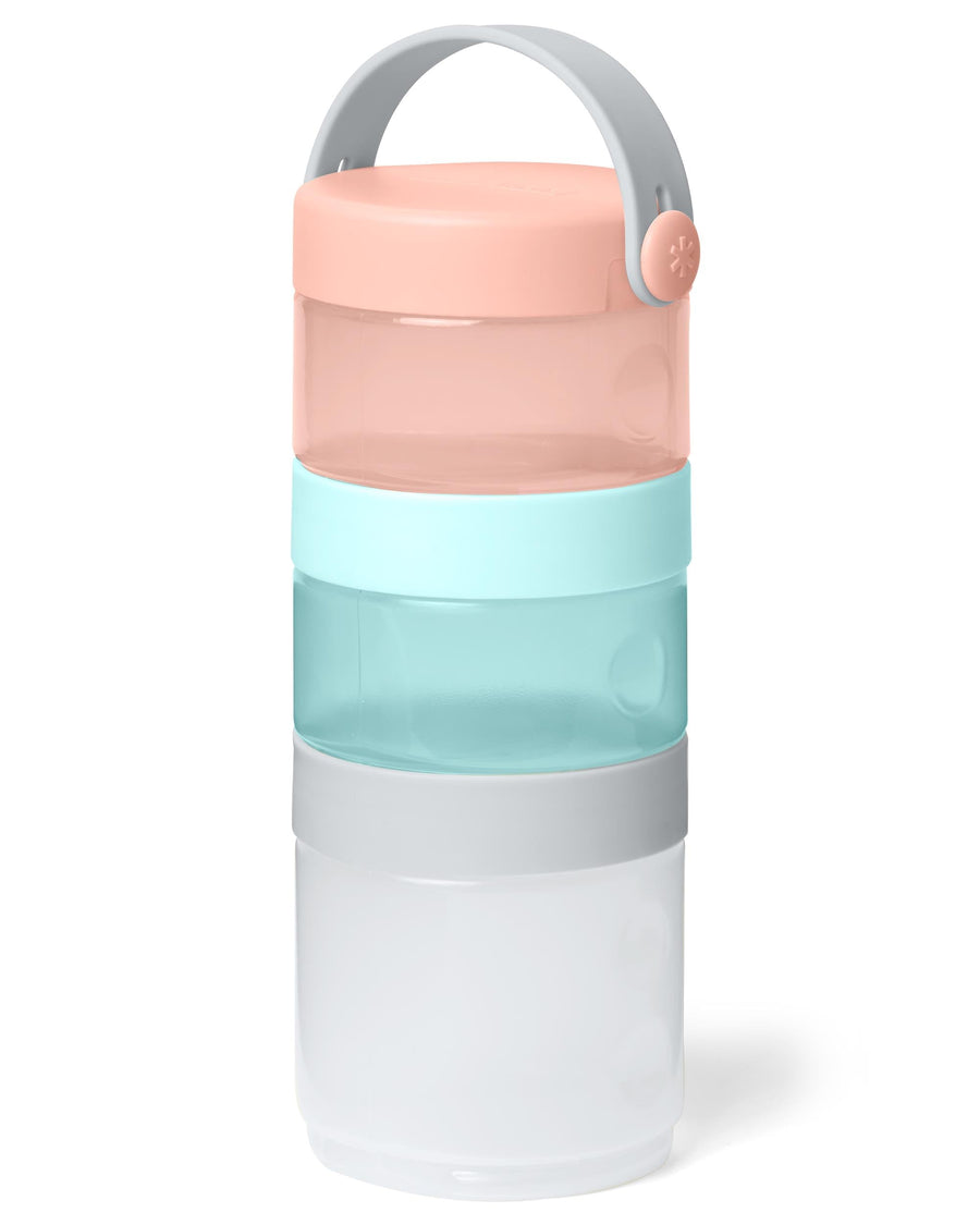 Grab & Go Stackable Formula to Food Container Set, Multi-Color, 9H497510