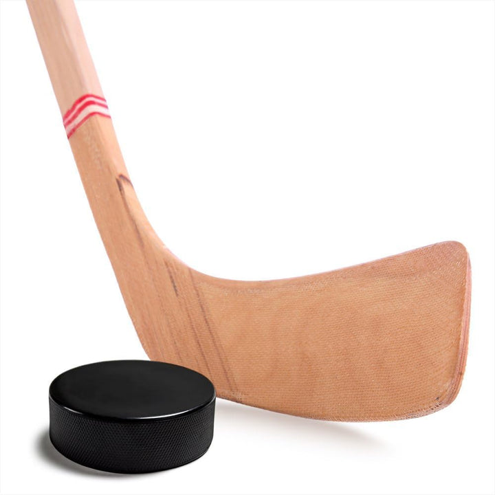 Ice Hockey Pucks, Regulation Size - Vulcanized Rubber Hockey Puck with Grippy, Textured Walls - Ice Hockey Training Equipment, 3 Diameter, 1 Thick, 166g - 1 ct
