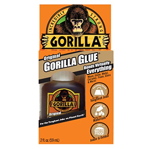 Original Glue, Waterproof Polyurethane Glue, 2 Ounce Bottle, Brown, (Pack of 1)