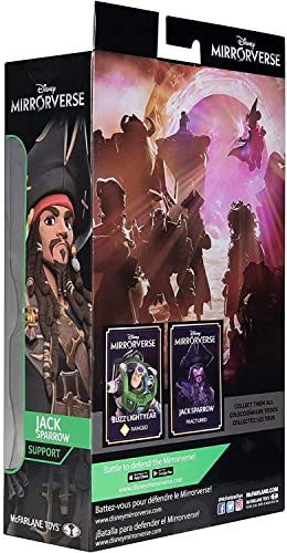Disney Mirrorverse Captain Jack Sparrow 7 Action Figure with Accessories