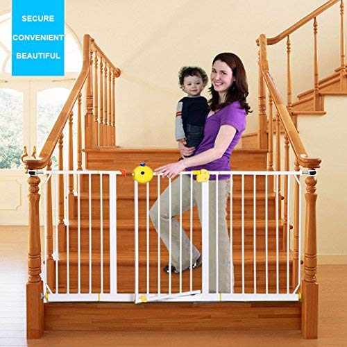 Pressure Mounted Baby Gates Threaded Spindle Rods,4Pcs Spindle Screw Mounted Bolts Kit for Stair Gates Dog Gate