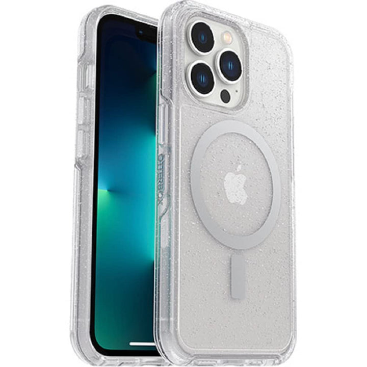 iPhone 13 Pro Symmetry Series+ Case - Stardust, Ultra-Sleek, Snaps to MagSafe, Raised Edges Protect Camera & Screen