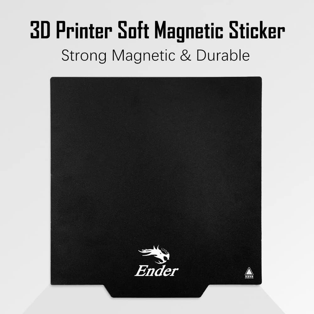 Creality Ender 3 Build Plate Ultra Flexible Removable Magnetic Build Surface Hot Bed Cover for Ender 3/Ender 3 Pro/Ender 3 V2/Ender 5/Ender 5 Pro/Ender 3 S1, 235X235MM