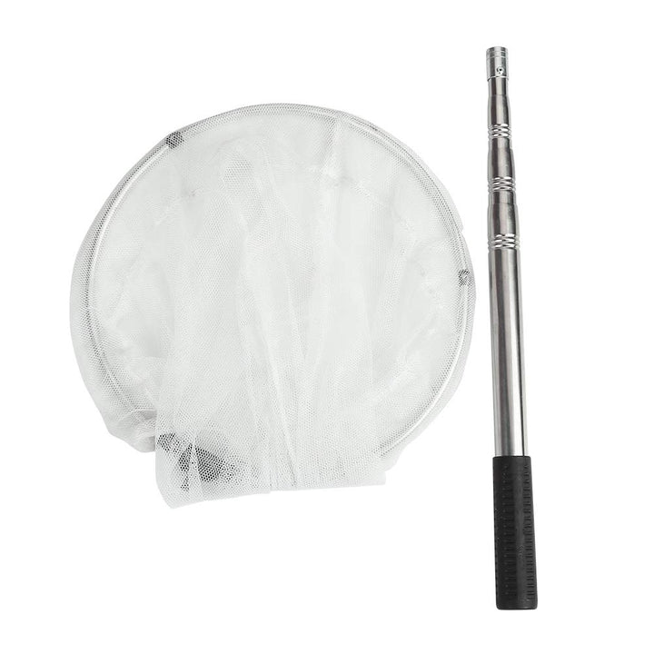 Insect and Butterfly Net with 12 Ring, 24 Net Depth, Strong Stainless Telescoping Handle Extends to 38 Inches